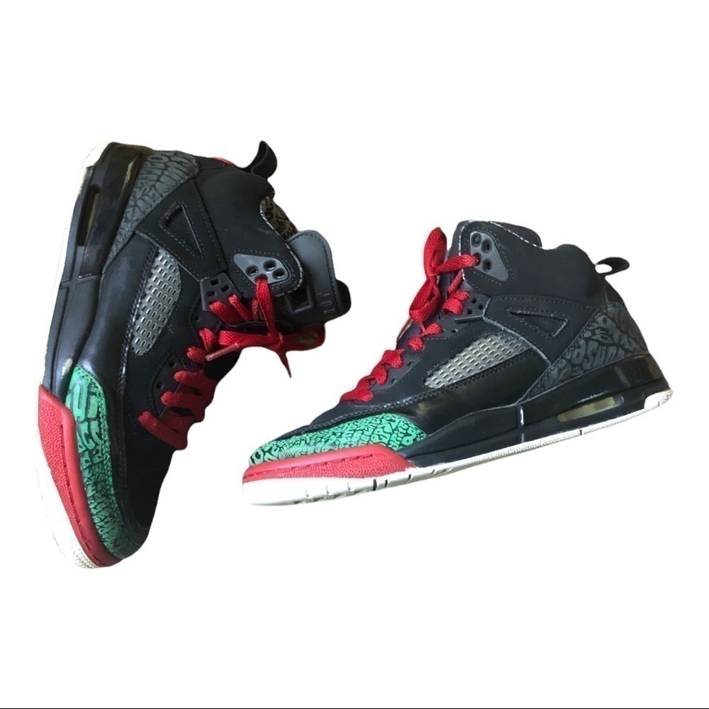 𝅺2017 Air Jordan Nike Spizike svart Joker Basketball youth 5.5‎ sneakers